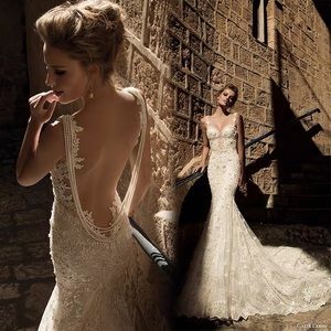 Mermaid elegant wedding dress